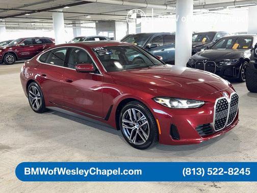 Red Metallic 2025 BMW 430 Gran Coupe i