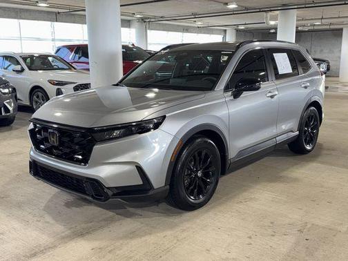 Lunar Silver Metallic 2024 Honda CR-V Hybrid Sport FWD