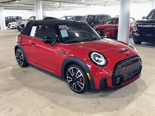 Chili Red 2024 MINI Convertible John Cooper Works