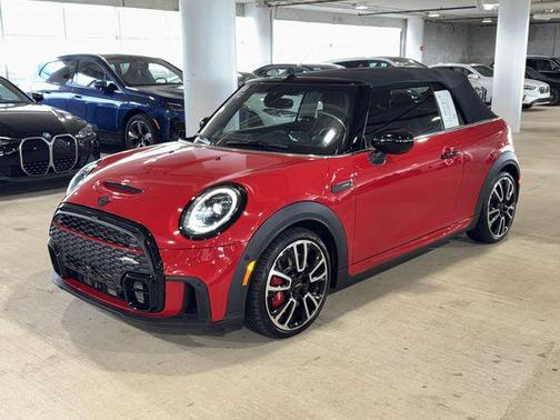 Chili Red 2024 MINI Convertible John Cooper Works