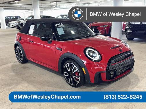 Chili Red 2024 MINI Convertible John Cooper Works