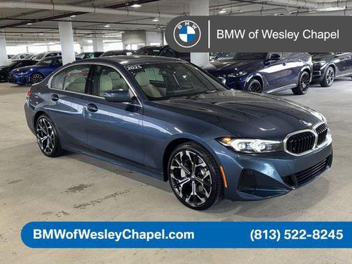 Arctic Race Blue Metallic 2025 BMW 330 330i
