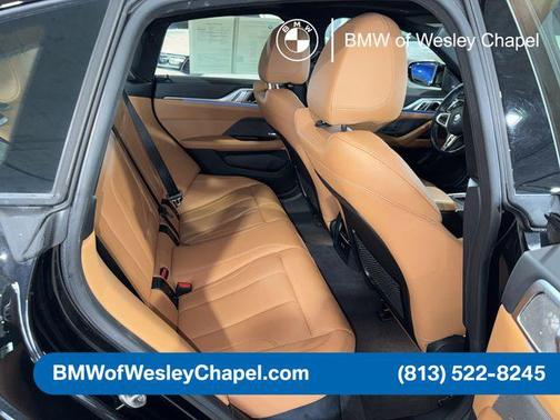 Black Sapphire Metallic 2023 BMW i4 Gran Coupe M50