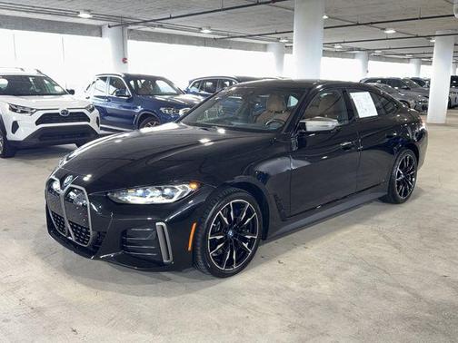 Black Sapphire Metallic 2023 BMW i4 Gran Coupe M50