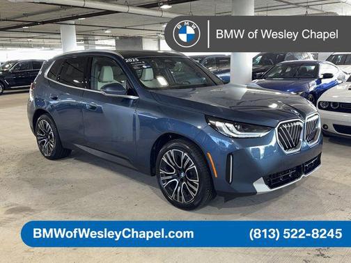 Arctic Race Blue Metallic 2025 BMW X3 30 xDrive
