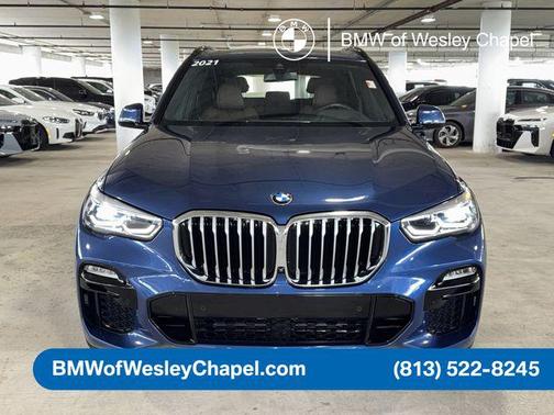 Phytonic Blue Metallic 2021 BMW X5 sDrive40i