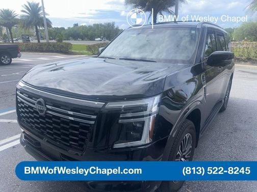 Super Black 2025 Nissan Armada Platinum 2WD