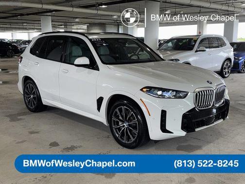 Alpine White 2025 BMW X5 PHEV xDrive50e