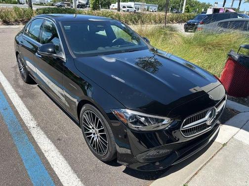 Black 2024 Mercedes-Benz C-Class C 300 4MATIC