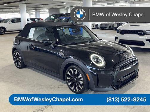 Midnight Black 2024 MINI Convertible Cooper S