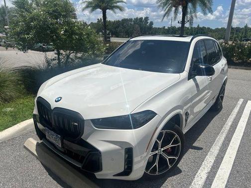 Alpine White 2025 BMW X5 M60i