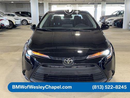 Midnight Black Metallic 2025 Toyota Corolla LE