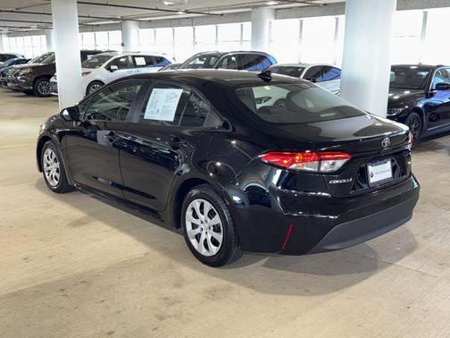 Midnight Black Metallic 2025 Toyota Corolla LE