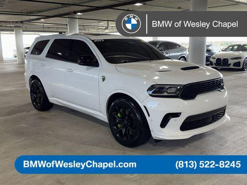 White Knuckle Clearcoat 2023 Dodge Durango SRT Hellcat Premium AWD