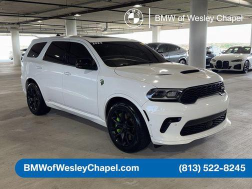White Knuckle Clearcoat 2023 Dodge Durango SRT Hellcat Premium AWD