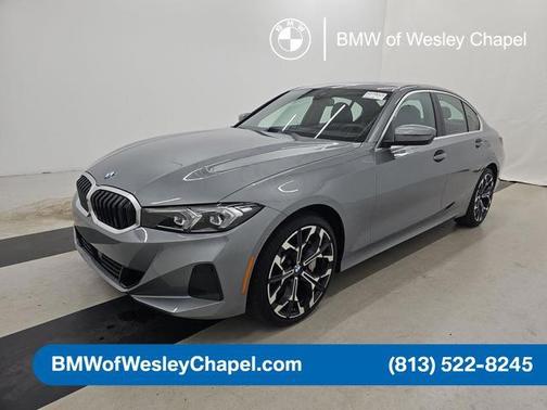 Gray Metallic 2025 BMW 330 330i
