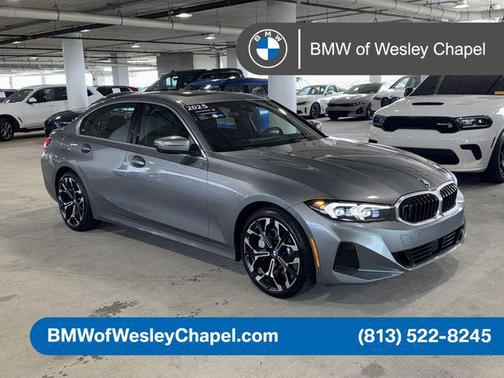 Gray Metallic 2025 BMW 330 330i
