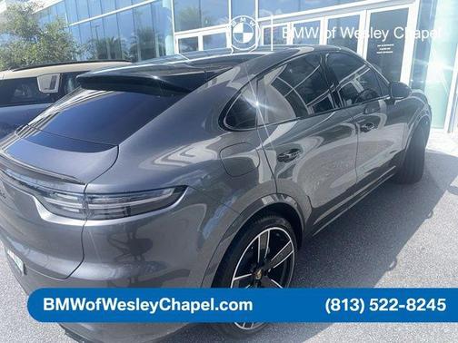 Grey 2022 Porsche Cayenne Turbo