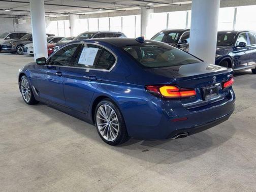 Blue Metallic 2023 BMW 530 i