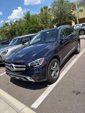 Blue 2022 Mercedes-Benz GLC 300 Base