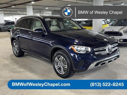 Blue 2022 Mercedes-Benz GLC 300 Base