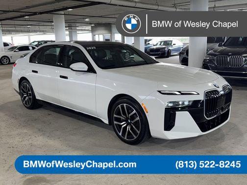 Alpine White 2025 BMW 760 xDrive