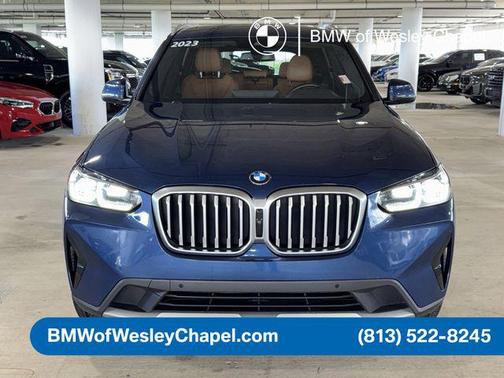 Phytonic Blue Metallic 2023 BMW X3 xDrive30i