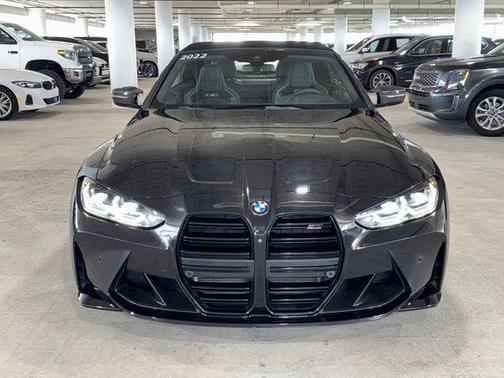 Black Sapphire Metallic 2022 BMW M4 Competition xDrive