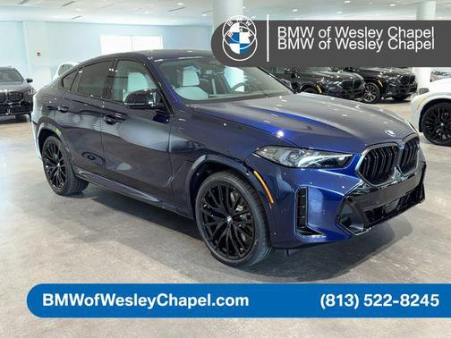 Tanzanite Blue II Metallic 2026 BMW X6 M60i