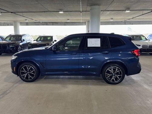 Phytonic Blue Metallic 2022 BMW X3 sDrive30i