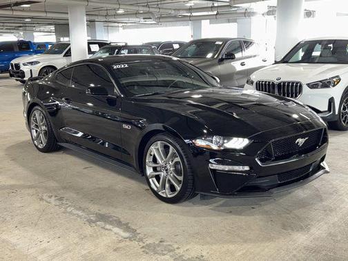 Shadow Black 2022 Ford Mustang GT Premium