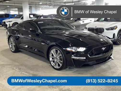 Shadow Black 2022 Ford Mustang GT Premium