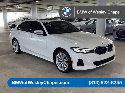 Alpine White 2023 BMW 330 xDrive