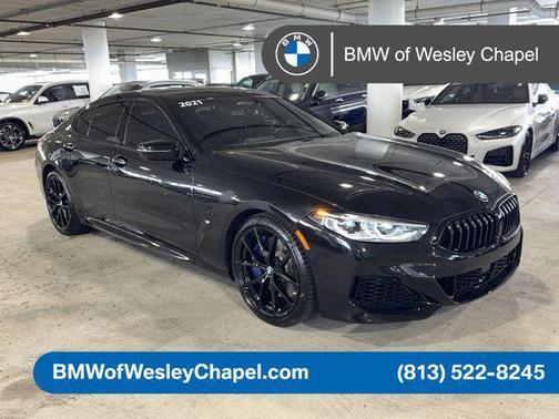 Black Sapphire Metallic 2021 BMW 840 Gran Coupe i