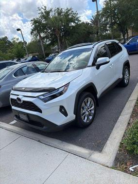 Wind Chill Pearl 2024 Toyota RAV4 XLE Premium