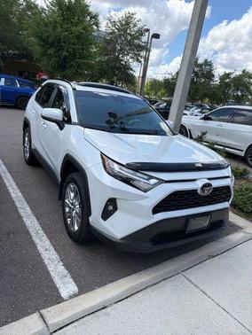 Wind Chill Pearl 2024 Toyota RAV4 XLE Premium