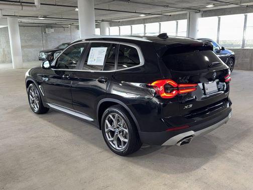 Black Sapphire Metallic 2024 BMW X3 sDrive30i