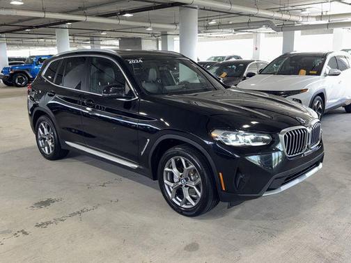 Black Sapphire Metallic 2024 BMW X3 sDrive30i