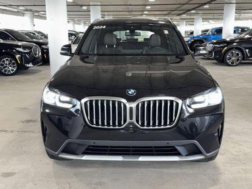 Black Sapphire Metallic 2024 BMW X3 sDrive30i