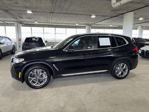 Black Sapphire Metallic 2024 BMW X3 sDrive30i