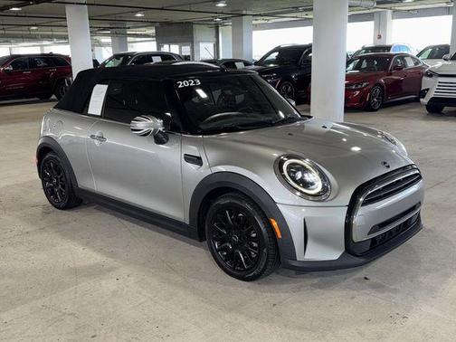 Silver 2023 MINI Convertible Cooper
