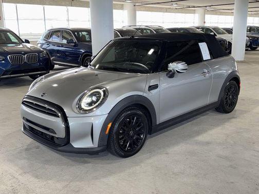 Silver 2023 MINI Convertible Cooper