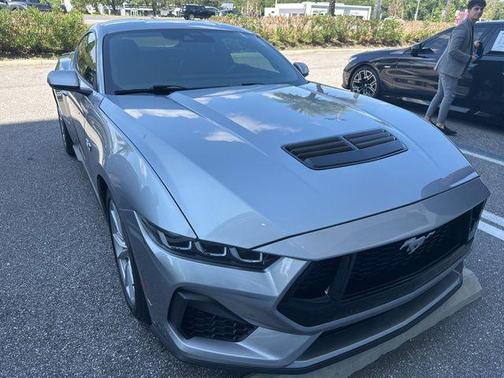 Iconic Silver Metallic 2024 Ford Mustang GT Premium