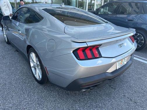 Iconic Silver Metallic 2024 Ford Mustang GT Premium