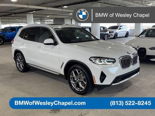 Alpine White 2023 BMW X3 xDrive30i