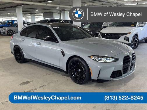 Gray Metallic 2021 BMW M3 Base