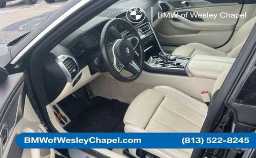 Carbon Black Metallic 2022 BMW M850 Gran Coupe xDrive