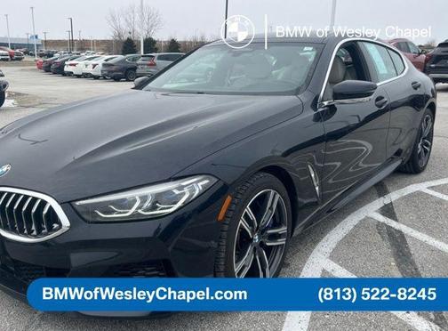 Carbon Black Metallic 2022 BMW M850 Gran Coupe xDrive