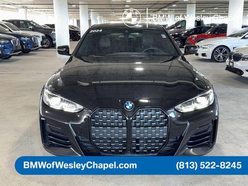 Black Sapphire Metallic 2024 BMW 430 Gran Coupe i