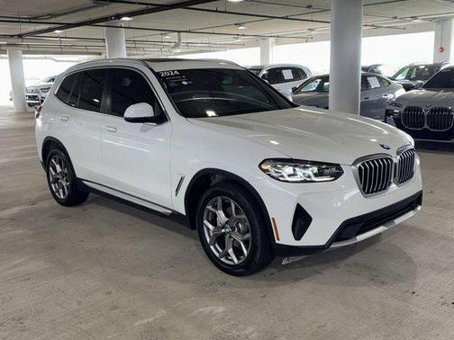 Alpine White 2024 BMW X3 sDrive30i